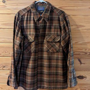 Pendleton Mills Large (L) Wool Mens Shirt